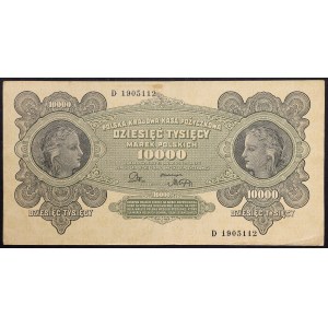 Polská republika, 10 000 marek, 11. 3. 1922