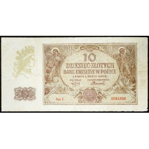 Poland, German Occupation, 10 Zlotych 01/03/1940
