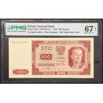 Poland, Republic, 100 Zlotych 1948