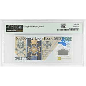 Poľská republika, 20 zlotých, 2014