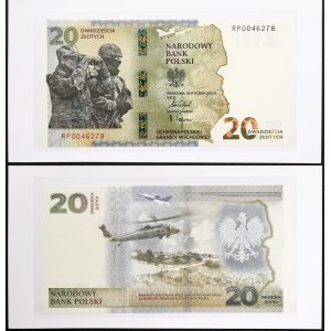 Poland, Republic, 20 Zlotych 2022
