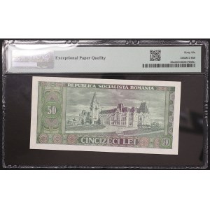 Romania, Republic, 50 Lei 1966