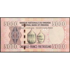 Rwanda, Republic, 5.000 Francs 01/02/2009