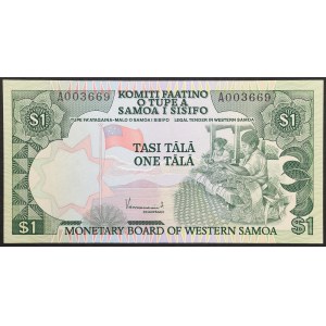 Samoa, Republic, 1 Tala n.d. (1980)