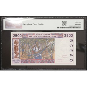 Senegal, Republic, 2.500 Francs n.d. (1992)