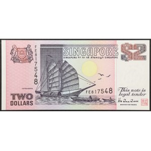 Singapore, 2 Dollars n.d. (1991-92)