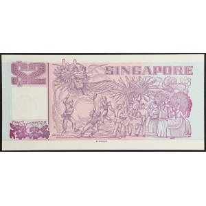 Singapore, 2 Dollars n.d. (1991-92)