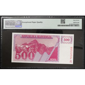 Slovenia, Republic, 500 Tolarjev Replacement TOP POP n.d. (1990)