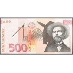 Slovenia, Republic, 500 Tolarjev 15/01/1992