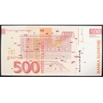 Slovenia, Republic, 500 Tolarjev 15/01/1992