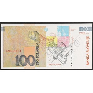 Slovinská republika, 100 tolarov, 2003