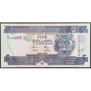 Solomon Islands, 5 Dollars n.d. (1997)