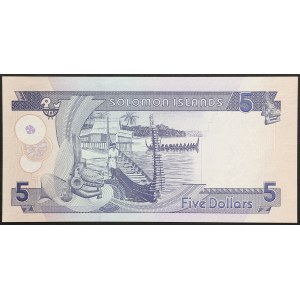 Solomon Islands, 5 Dollars n.d. (1997)