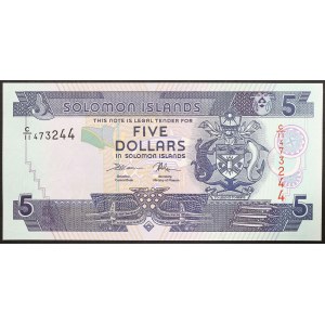 Salomonen, 5 Dollar, ohne Datum (2018)