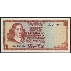 Republika Południowej Afryki, 1 rand, bez daty (1967)
