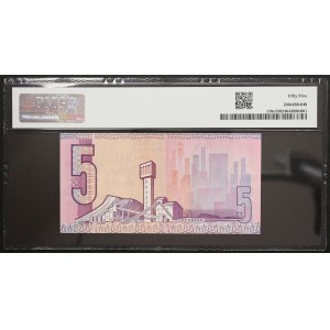 Repubblica del Sudafrica, 5 rand, s.d. (1981)