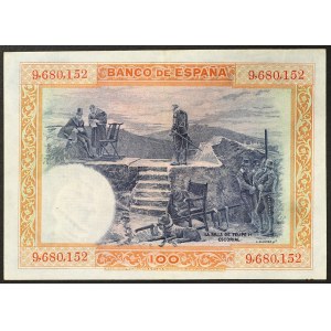 Spain, Kingdom, 100 Pesetas 01/07/1925