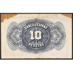 Spagna, Repubblica, 10 pesetas 1935 (1936)