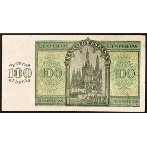 Spain, Republic, 100 Pesetas 21/11/1936