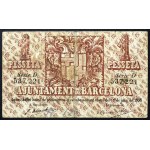 Spain, Republic, 1 Pesseta 13/05/1937