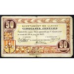 Spain, Republic, 50 Centims 30/06/1937