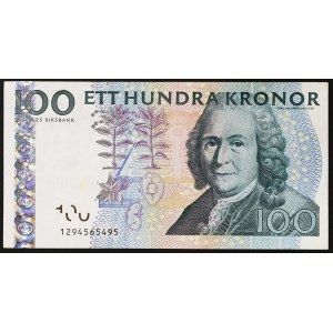 Royaume de Suède, 100 couronnes, sans date (2001)