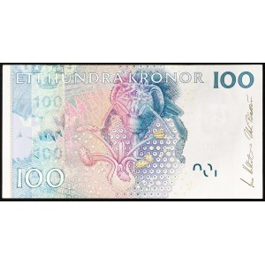 Royaume de Suède, 100 couronnes, sans date (2001)