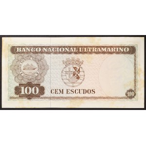 Timor, Overseas province of Portugal, 100 Escudos 25/04/1963