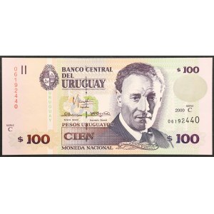 Uruguay, Republic, 100 Pesos 2000