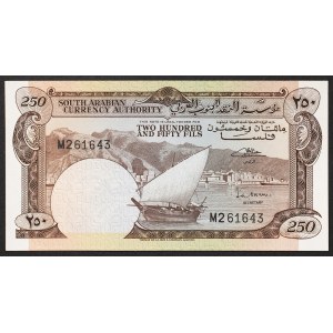 Yemen, Democratic Republic, 250 Fils n.d. (1965)