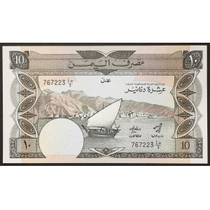 Yemen, People's Democratic Republic, 10 Dinars n.d. (1984)
