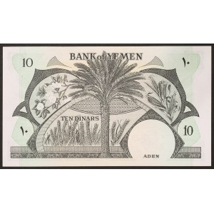 Yemen, People's Democratic Republic, 10 Dinars n.d. (1984)