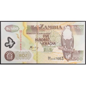 Zambia, Republic, 500 Kwacha 2003