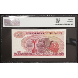 Zimbabwe, Republic, 10 Dollars 1980