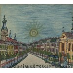 Nikifor Krynicki (1895, Krynica – 1968, Folusz), A bishop’s visit to the town, 1940s–1950s.