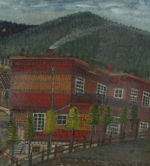 Nikifor Krynicki (1895 Krynica - 1968 Folusz), Willa 