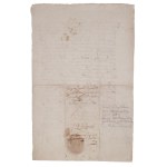 Document concerning the will of Krzysztof Marciszewski, parish priest in Czermin near Mielec; Mateusz Glancerini, parish priest in Gorlice; and Jan Mielecki of the Gryf coat of arms. Nowy Korczyn, “The second day after Sunday marked the beginning of the u