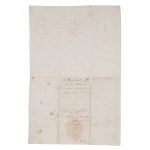 Agreement between Sebastian Przyborowski, cupbearer of Chernihiv from the Jasiewicze estate near Pinsk, and Andrzej Aleksander Kuczkowski. Sandomierz, “Feria sexta in crastino Feste Sacratissimi Coronis Christi,” 1668
