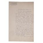 Franciszek Józef I (1830-1916) cesarz. Dyplom mianujący inż. Kazimierza Zaleskiego kawalerem orderu Franciszka Józefa. Wiedeń, 23 VIII 1885