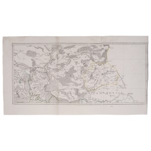 [Świebodzin, Krosno] Roch-Joseph Julien, map of part of the Lubusz Region. 1756–1780