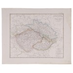 A. Stieler (1775–1836), Map of Silesia, Bohemia, and Moravia. Original title: “Böhmen, Mähren, Schlesien,” 1827
