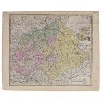 Christoph Weigel (1654–1724), Map of Saxony, original title: “Saxonia superior.” Nuremberg, 1724