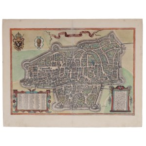 Georg Braun and Franz Hogenberg, View of Augsburg, Bavaria, 1572