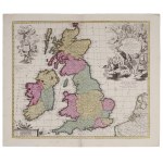 [Great Britain and Ireland] Nicolas Visscher (1678–1702), *Magnae Britanniae*, early 18th century