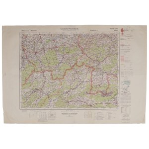Staff Map of Southeastern Poland, 1944