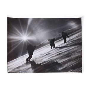 Bogdan JANKOWSKI (1938–2019), Wind and Snow, Pamir on the Way to Lenin Peak
