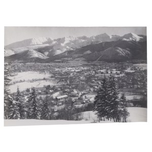 Stefan BURNATOWICZ (1910–1996), Panorama of Zakopane and the Tatra Mountains from Gubałówka