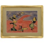 Alfred LENICA (1920-2007), Bez tytułu, l. 50. XX w.