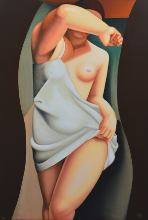 Tamara ŁEMPICKA (1898-1980), Modelka, 1991