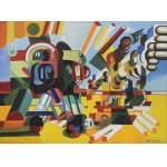 Lech OKOŁÓW (1933-2024), Technosfera,1980